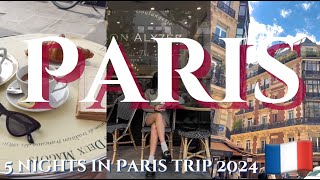 【Trip vlog】5泊6日でパリを満喫🛫🇫🇷ディオールカフェ・レストランでDior堪能/セーヌ川クルージング