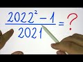 🤯 MATEMÁTICA BÁSICA DESBUGADA (2022²-1)/2021 Você consegue resolver essa expressão numérica?