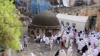 ‘Last supper’Deir sultan Ethiopian monastery in Jerusalem israel