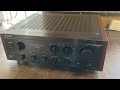 Sony TA F730ES High End vintage - Short demo - Newly serviced