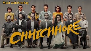 CHHICHHORE Movie review in tamil | CHHICHHORE-2019 Movie | MUST Watch today