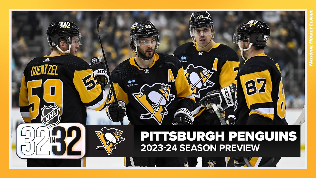 Pittsburgh Penguins 2023-24 Season Preview | Prediction - YouTube