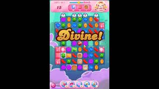 Candy Crush Saga Level 602 - 2 Stars,  17 Moves Completed