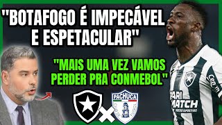 BOTAFOGO CHEIO DE MORAL NA IMPRENSA INTERNACIONAL ANTES DE ENFRENTAR O PACHUCA