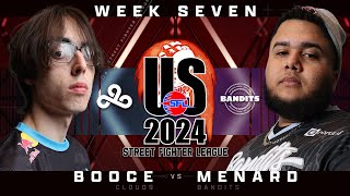 Booce (Ken) vs. MenaRD (Blanka) - Bo5 - Street Fighter League Pro-US Week 7