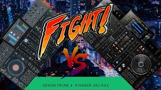Pioneer XDJ RX2 vs Denon Prime 4/ Specs Only (not side to side comparison)