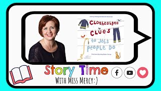 Clothesline Clues to Jobs People Do | Read Aloud