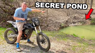 I Went Exploring a Found a Secret Pond!