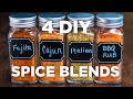 4 DIY Spice Blends