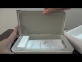 unboxing the samsung itfit uv sterilizer with wireless charging