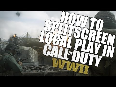 HOW TO SPLIT SCREEN IN WWII PRIVATE MATCH & LOCAL PLAY ON XBOX ONE & PS4! HOW TO SPLIT SCREEN IN WWII PRIVATE MATCH & LOCAL PLAY ON XBOX ONE & PS4!