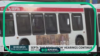 SEPTA Bus Revolution hearings continue Tuesday