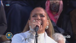 J-Lo performs at Joe Biden's Inauguration Day