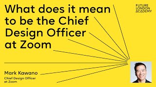 What does it mean to be the Chief Design Officer at Zoom