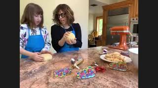 Giant Hamentashen Bake for Purim 2021