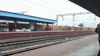 Akola railway station announcement