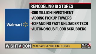 Walmart announces plans to remodel 19 Indiana stores
