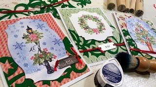 Christmas Cards Inspired by my Porch Decorations!
