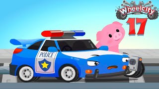 Wheelcity - The Police Car Flash Catching Racing Car! New Kids Video - Episode #17