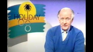 Holiday '88 Frank Bough and Kathy Tayler + Intro to Eastenders 3rd year anniversary (BBC 1)