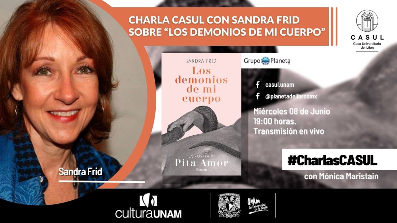 Charla CASUL Con Sandra Frid Sobre “Los Demonios De Mi Cuerpo” - YouTube