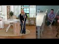 broombi all surface home cleaning broom with telescopic pole on qvc