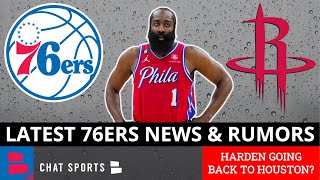 Sixers Rumors: James Harden LEAVING Sixers For Rockets In NBA Free Agency Per Woj? 76ers News