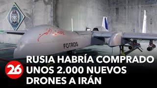 Rusia habría comprado unos 2.000 nuevos drones a Irán