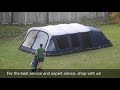 outwell wood lake 7atc tent pitching u0026 packing video real time