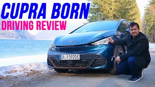 Can this EV convince a petrolhead? Cupra Born hot hatch EV driving REVIEW 58 vs 77 kWh