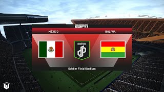 Mexico vs Bolivia - Amistoso Internacional  | Gameplay Pes 2021