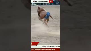 Mangi Bagga Pind Vs Rinku Khareti Kabaddi Raid Successful