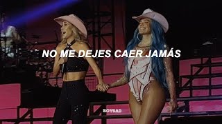 Karol G y Anahí - Sálvame (letra + video)  Concierto Arena Ciudad de México (CDMX)