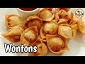 Wontons Recipe - Super Crispy Wontons 😲 - Perfect Pakao