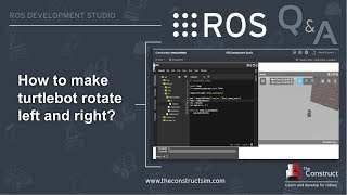 [ROS Q&A] 157 - How to make turtlebot rotate left and right?