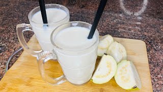 Guava smoothie recipe| Guava milkshake| Guava juice |summer drink |iftar drink |