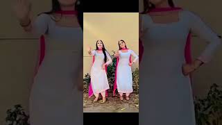 Punjabi song dance video l Punjabi song status evergreen l White suit with pink dupatta #shorts.....
