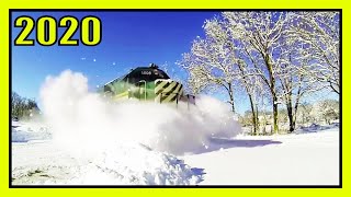 Train Vs Snow Compilation 2020