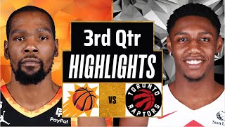 Phoenix Suns vs. Toronto Raptors Full Highlights 3rd Qtr | Feb 23 | 2025 NBA Highlights