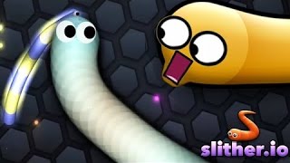 Slither.io Snake Commits Suicide In Slitherio Epic New Skin! - Slitherio Best Moments