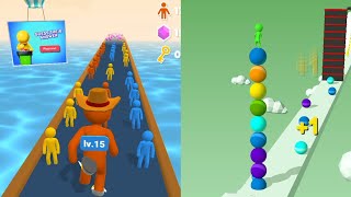 ✅ Giant Rush 🆚 Stack Rider - All Levels Mobile Game iOSAndroid Update Videos Walkthrough Gameplay