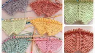 EP92. How to Knit 6 Different Types of Raglan Increase 6 วิธีถักเพิ่มห่วงแขนเสื้อ