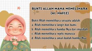 PEMBELAJARAN KELAS 2 BAB 2 MENELADANI ASMAUL HUSNA AL-HAFIZ