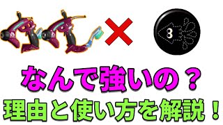 スパッタリーにイカニンをつけるとなんで強いのかを解説します！！【スプラトゥーン３】