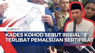 Bantah Palsukan Surat HGB dan SHM Pagar Laut Tangerang, Kades Kohod Sebut Terlibat