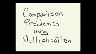 Multiplication Comparisons