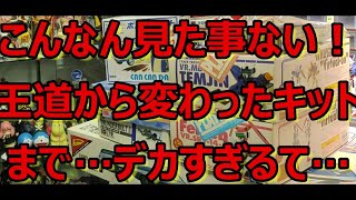 絶版プラモデルがいっぱい！ 1/12スケールってこんなにデカいの？！