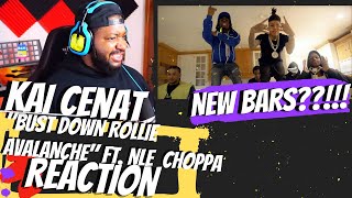 WILD Collab | Kai Cenat ft. NLE Coppa Bust Down Rollie Avalanche REACTION
