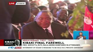 Jimmy Kibaki tickles mourners as he shares hilarious encounters with his father