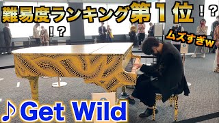 【都庁ピアノ】嘘みたいに難しい「Get Wild」をストリートピアノでチャレンジしたら…